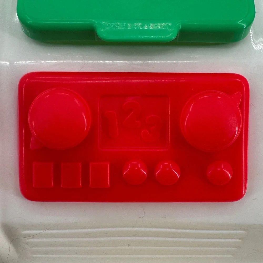 Vintage 1990 Playskool Busy Driver Toy Dashboard Steering Wheel Gear Shift Retro